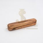 Box with olive wood covered Pen